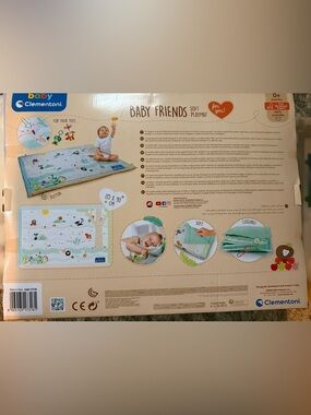 Baby Friends Soft Playmat in Mint Green